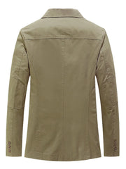Refined Casual Lapel Blazer For Men
