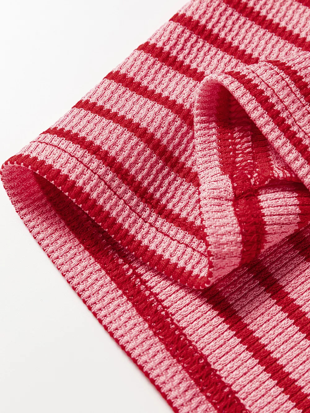 light pink t-shirt with hip-length and pullover