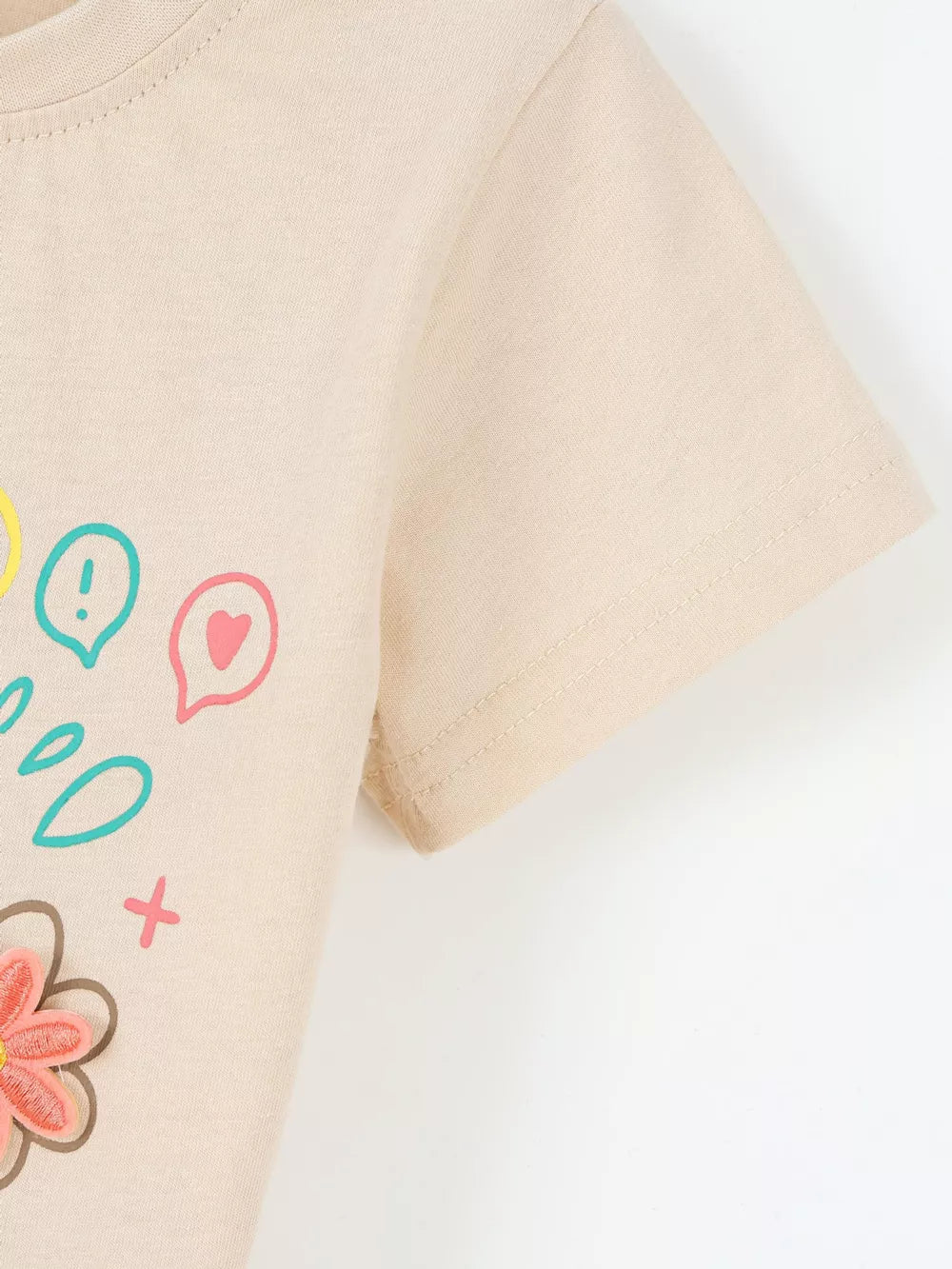 Children's Graphic Short Sleeve T-shirt, model styling view