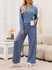 65% viscose, 30% polyester, 5% elastane Care instructions: Machine wash cold pajama set in Red with relaxed silhouette