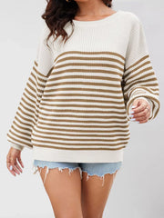 100% acrylic Care instructions: Machine wash cold pullover sweater in Black with relaxed silhouette