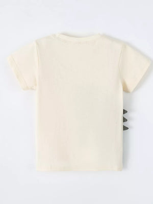 Children's Chameleon Insect Graphic T-shirt, back view