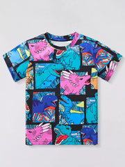 Dinosaur Adventure Round Neck Tee