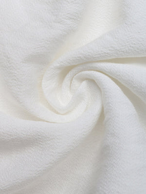 White lace tiered maxi dress fabric detail