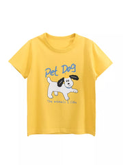 Playful Dog Graphic Toddler T-shirt