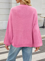Cable Knit Button-up Cardigan in Black, view 15