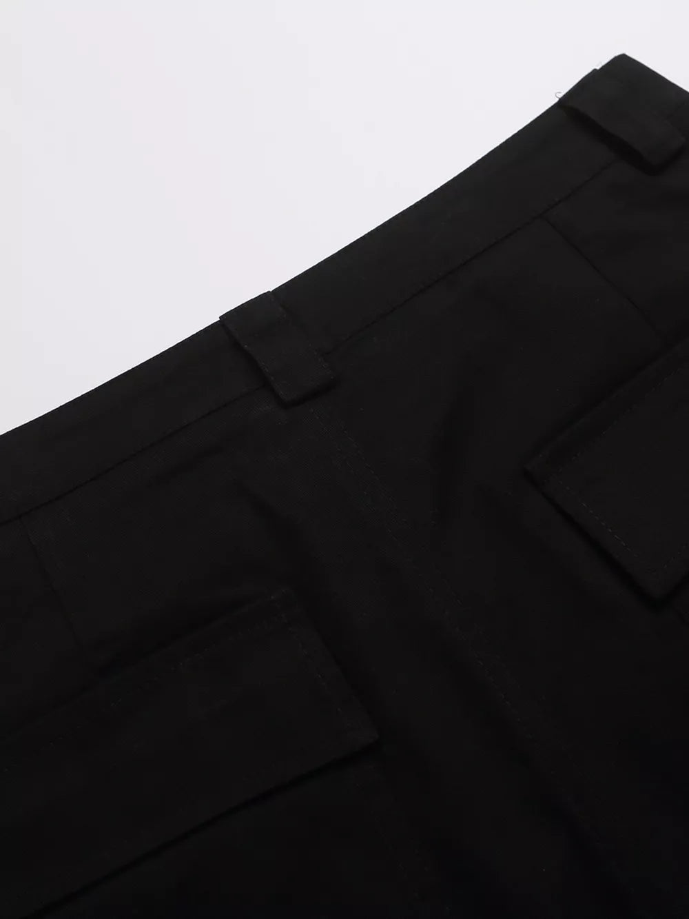Men's Studded Cargo Capris in Chocolate, alternate angle