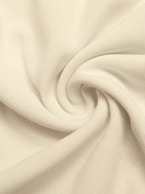 Lace Trim Long Sleeve T-shirt, close-up detail