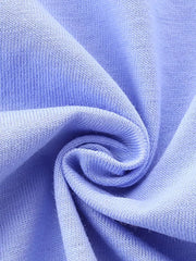 Toddler t-shirt in light blue cotton fabric with a soft knit texture.