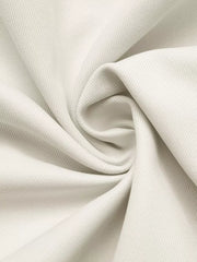 Cropped Faux Leather Jacket in White, view 13