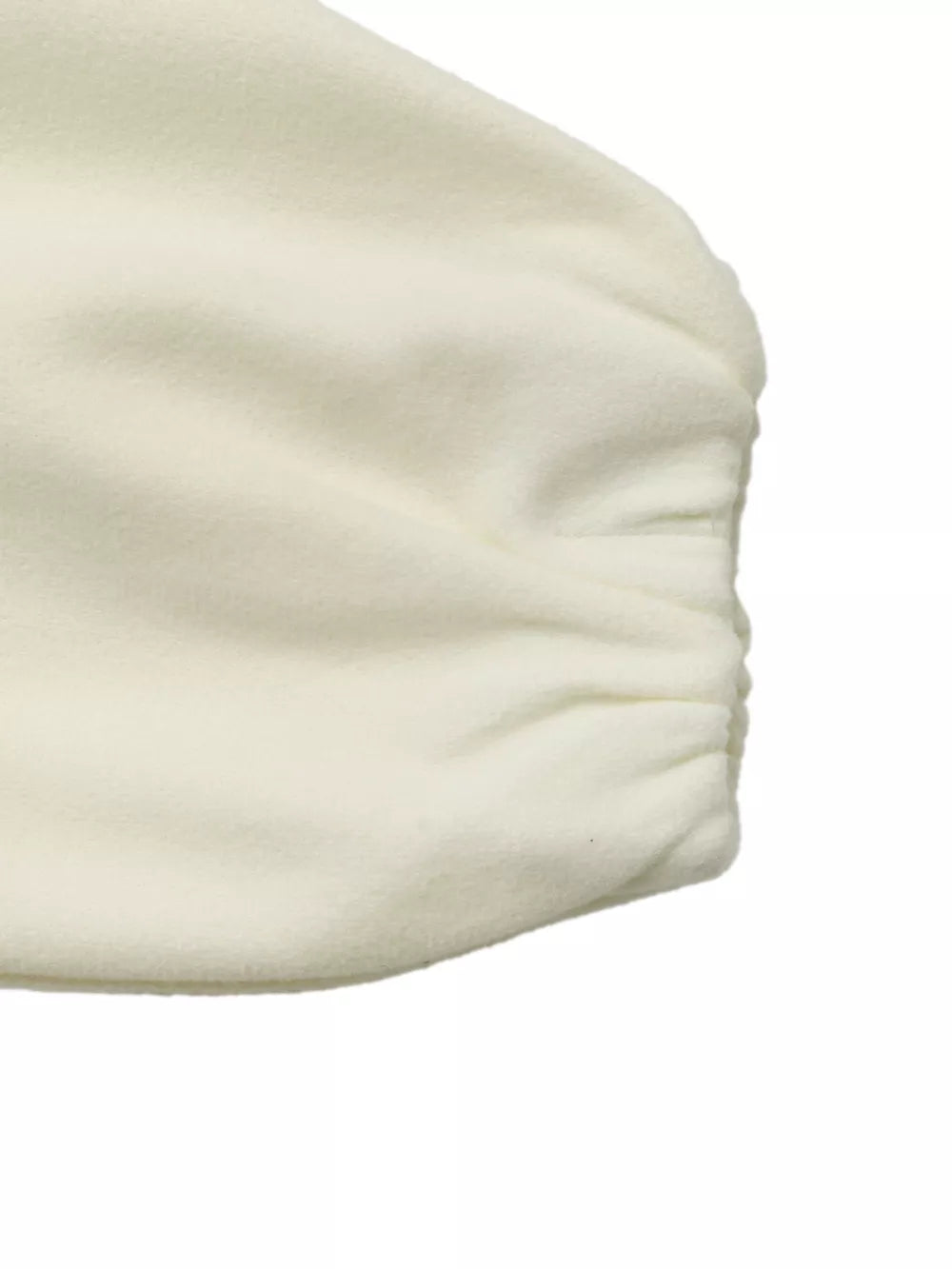 Fleece Bomber Jacket With Zipper in Apricot, product detail