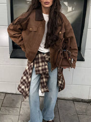 Button-down Oversized Jacket option 4