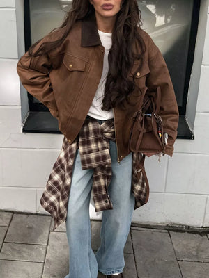 Button-down Oversized Jacket option 4