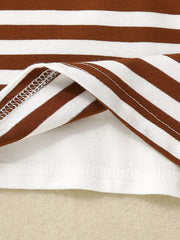 Children's Striped T-shirt And Shorts Set, product detail