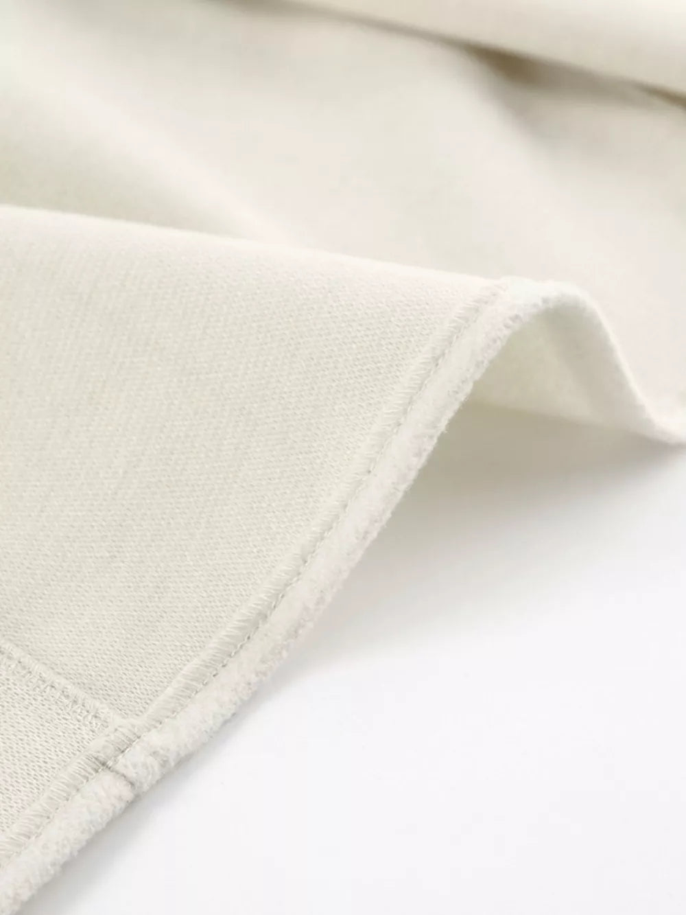 Elegant Stand Collar Open Front Outerwear in White, view 11