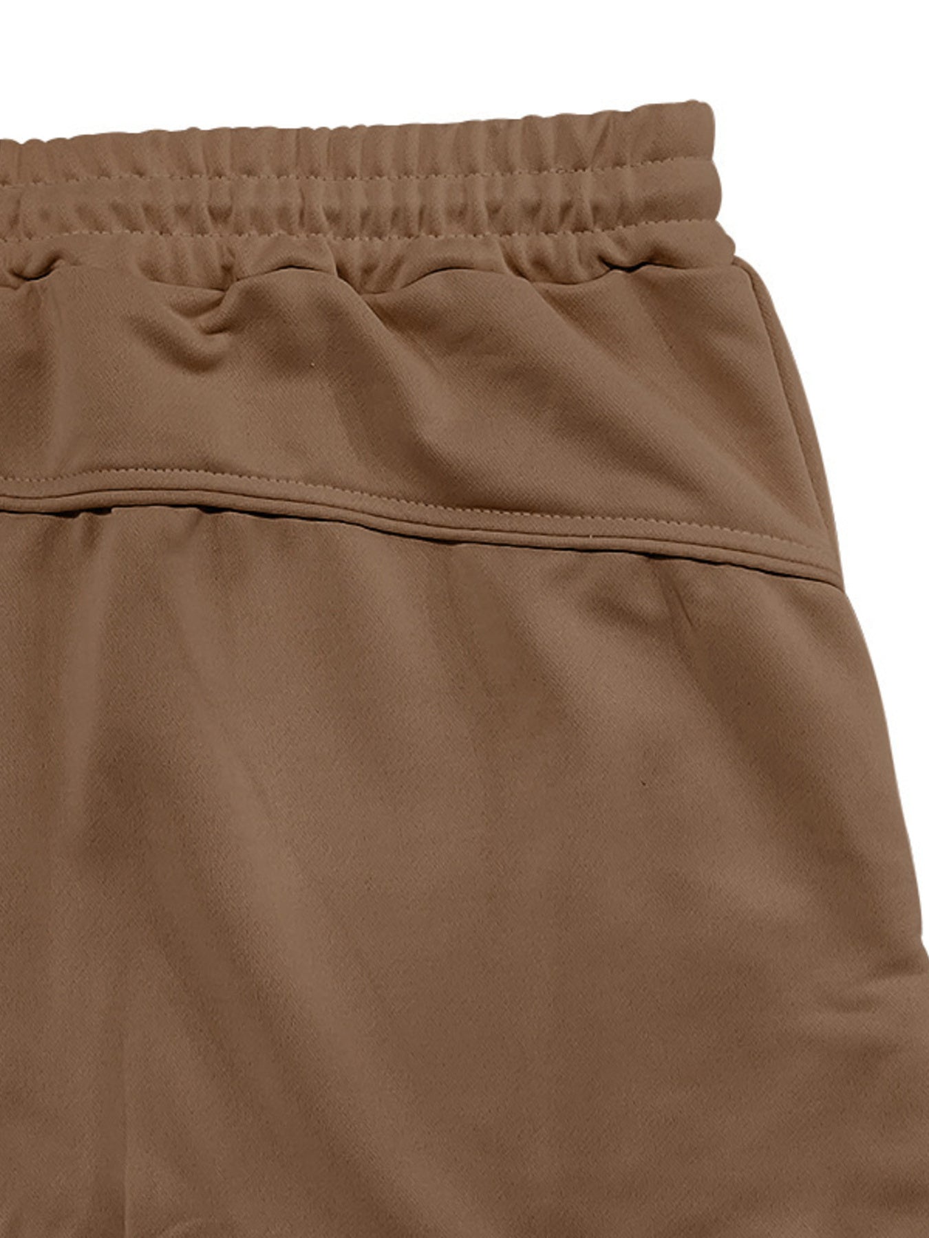 Men's Full Size Casual Drawstring Joggers, model styling view
