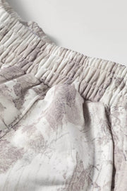 Multicolour Abstract Print Long Sleeve Pant Set in Light Gray, view 14