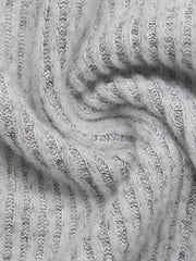 Ribbed Henley T-shirt With Lace Detail