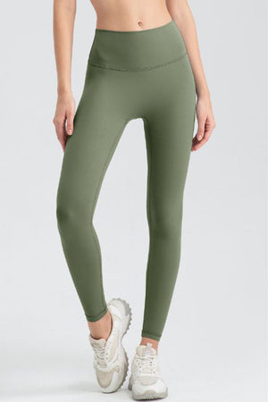 Women's Moss Sculpted Contour Leggings with high waist and seamless design.
