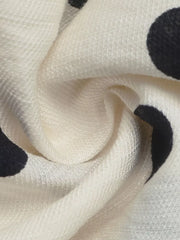 Polka Dot Button-up Shirt in Beige, view 13