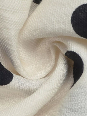 Polka Dot Button-up Shirt in Beige, view 13