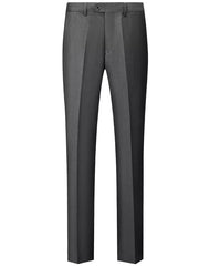 Men's Slim Fit Full Size Dress Pants in Navy Blue, back view