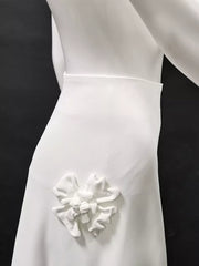 Floral Embellished High-waist Midi Skirt