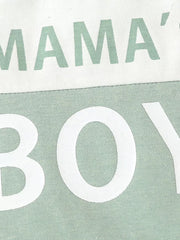 Children's Tank Top And Shorts Set in Light Green, editorial view
