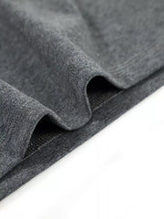 Crew-neck Short-sleeve Top in White, alternate angle
