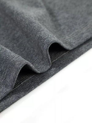 Crew-neck Short-sleeve Top in White, alternate angle