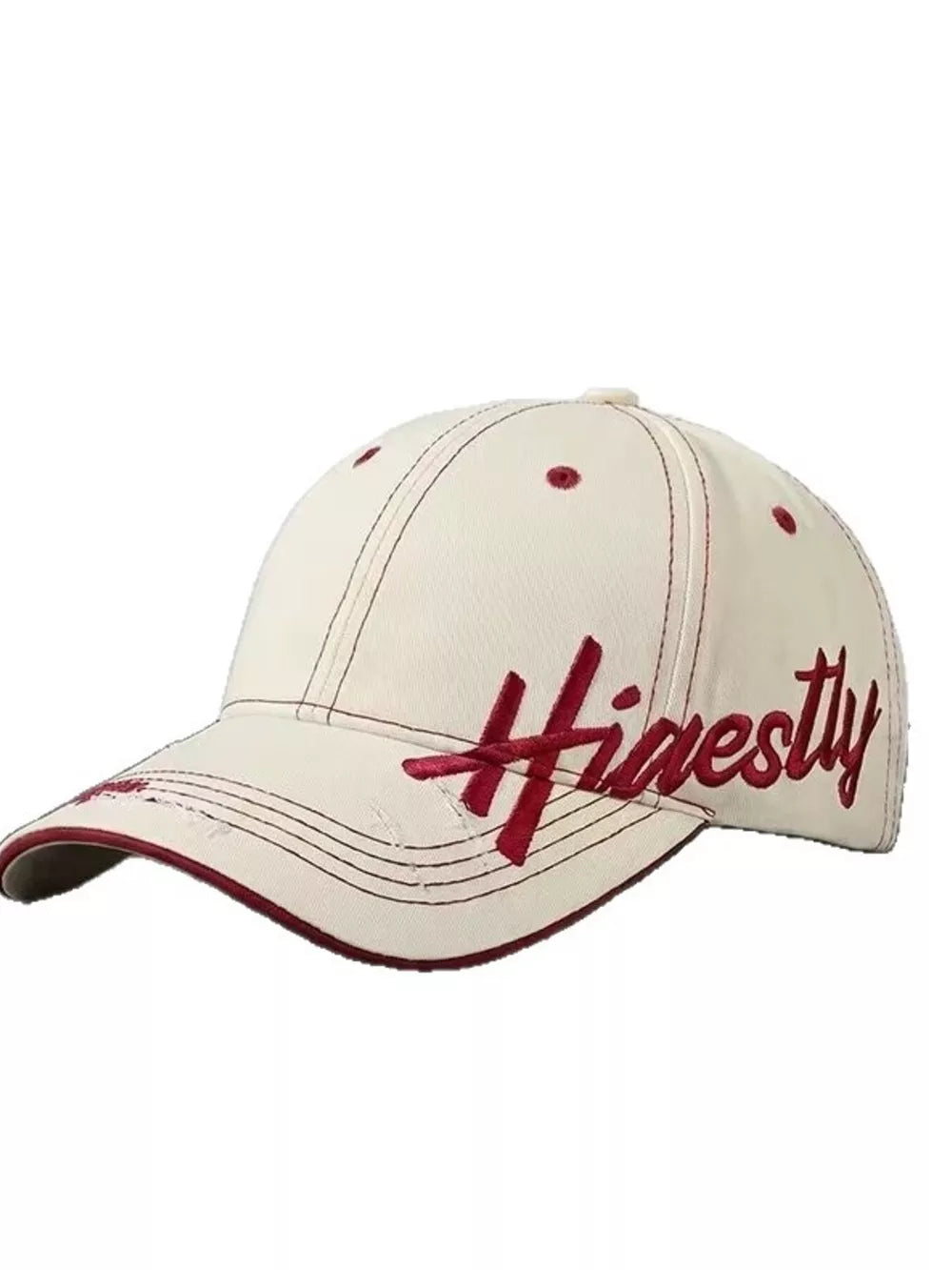 Embroidered Baseball Cap, model styling view