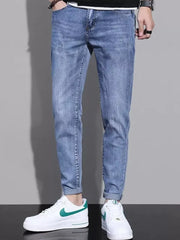 Men's Slim Fit Jeans, close-up detail
