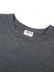 Crew-neck Short-sleeve Top in White, model styling view