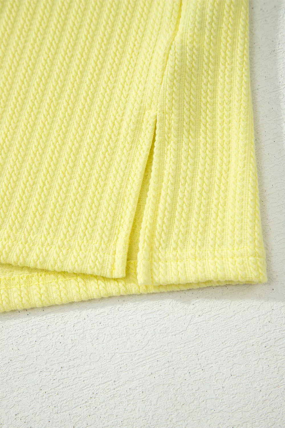 Ribbed Knit Tank And Shorts Set, side view
