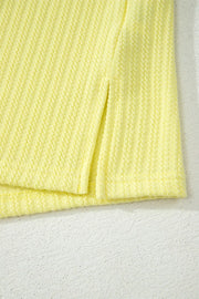 Ribbed Knit Tank And Shorts Set, side view