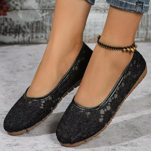 Round Toe Slip-ons, front view
