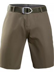 Men's Casual Bermuda Shorts in Dark Gray, side view