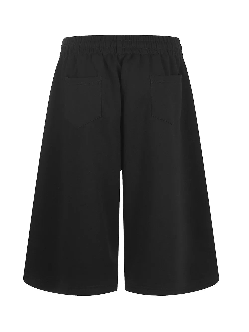 Men's Number 8 Wide Leg Capris in Blue, editorial view