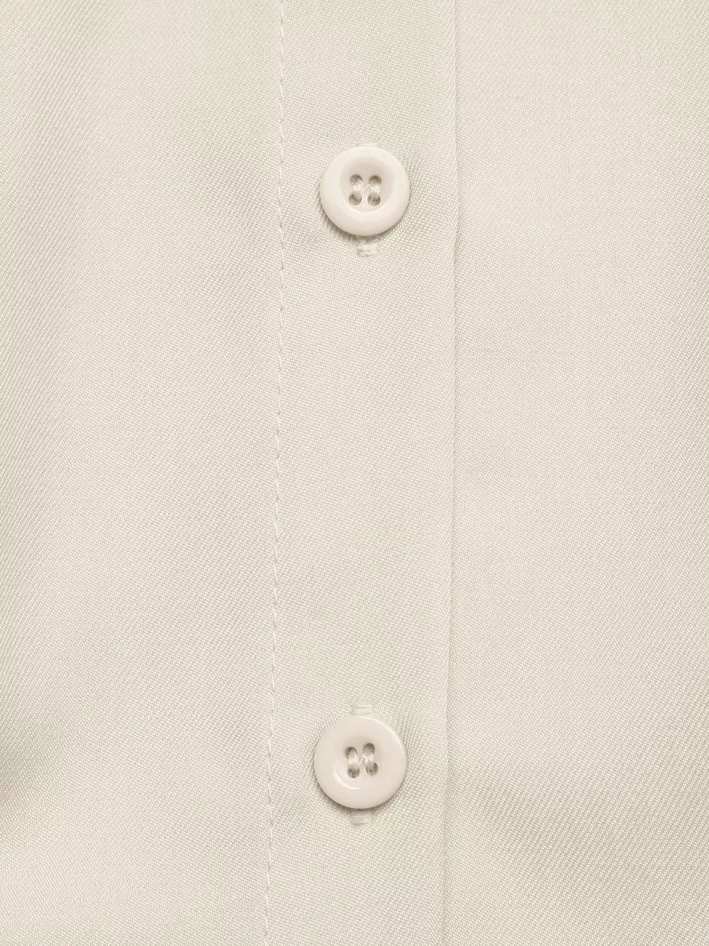Ruched Button-up Peplum Shirt in Apricot, product detail