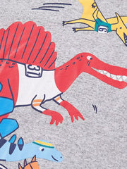 Dinosaur Race Graphic Toddler T-shirt