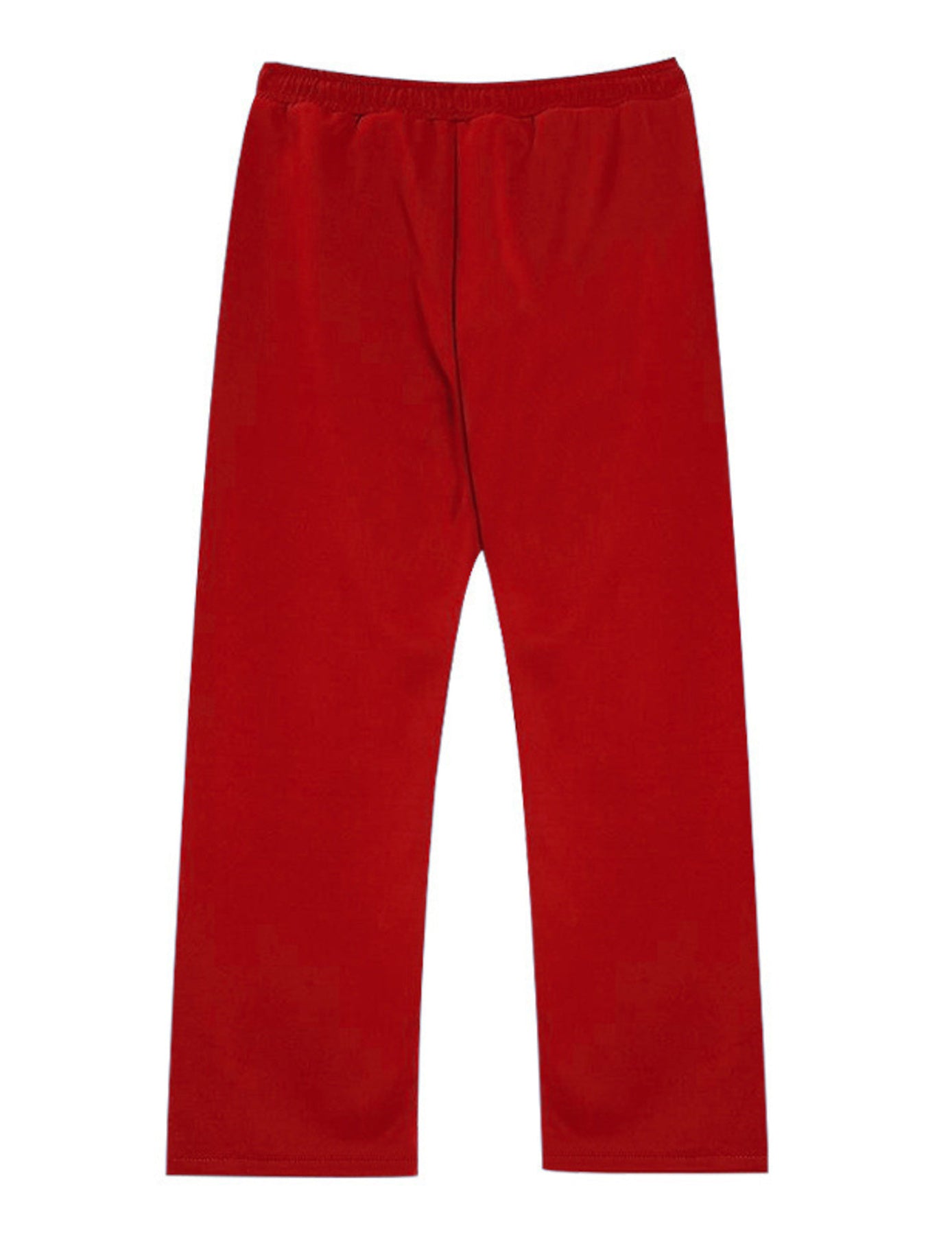 Men's Color Block Drawstring Casual Sweatpants Plus Size, alternate angle