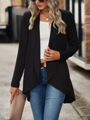 Burgundy cardigan