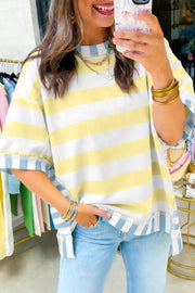 Relaxed Striped Oversized Shirt