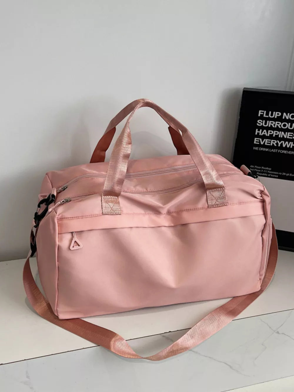 Sleek Nylon Duffel For Travel
