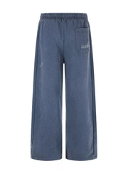 Men's Drawstring Wide-leg Sweatpants, alternate angle