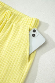 Ribbed Knit Tank And Shorts Set, editorial view