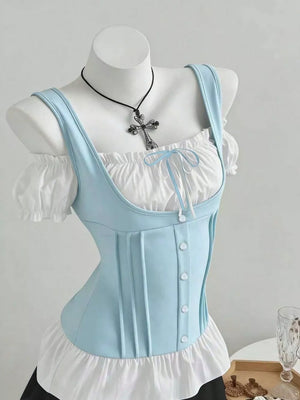 Cold Shoulder Ruched Top, alternate angle