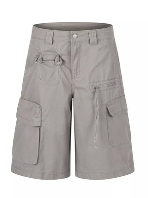 Men's Cargo Shorts With Multiple Pockets, front view