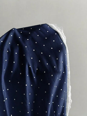 Polka Dot One-shoulder Cami, fit detail