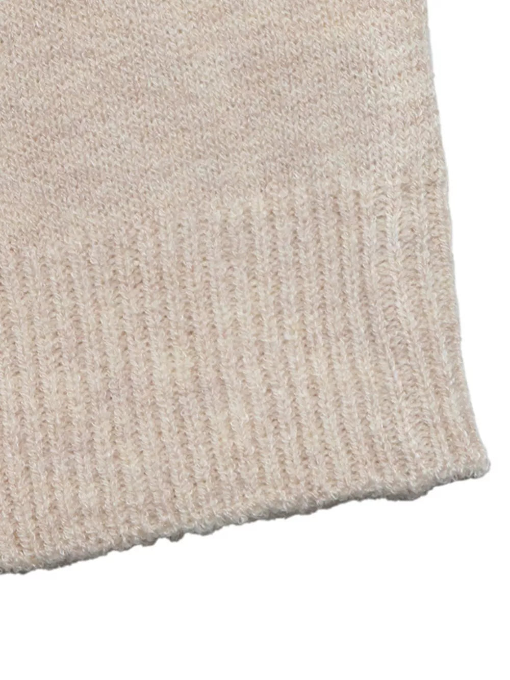 Button-down Long-sleeve Top in Apricot, view 13